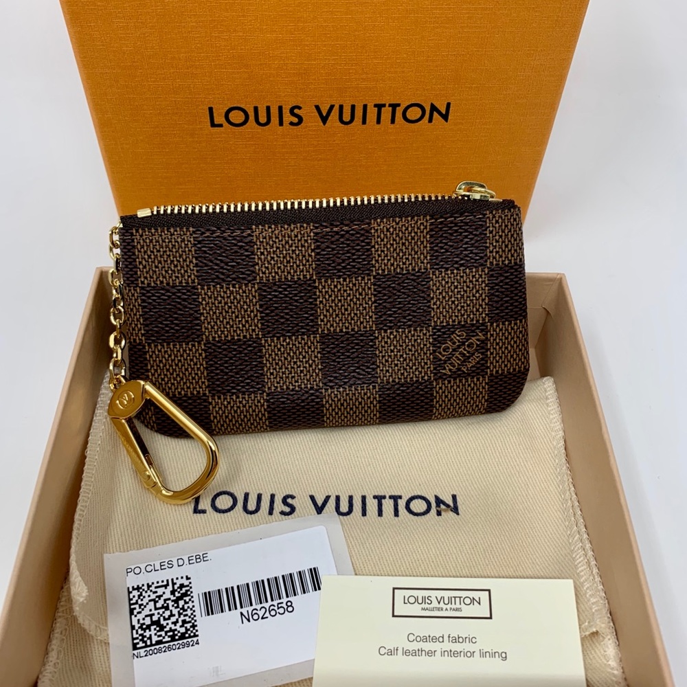 Louis Vuitton Damier Ebene Key Pouch - Picture 6 of 10